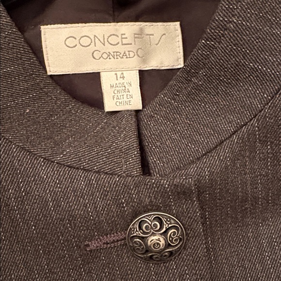 Vintage Conrad C Military Style Blazer size 14. - Picture 10 of 10